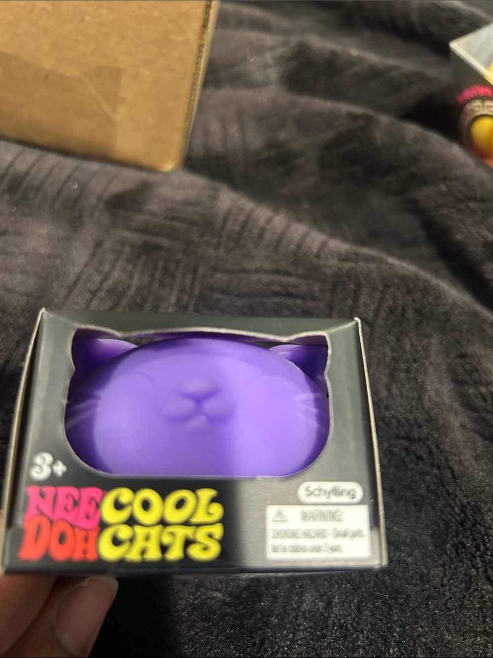 Cool Cats Purple Cat Squishy Toy -